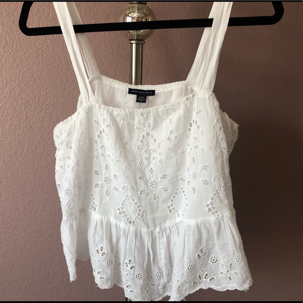 American Eagle baby doll blouse